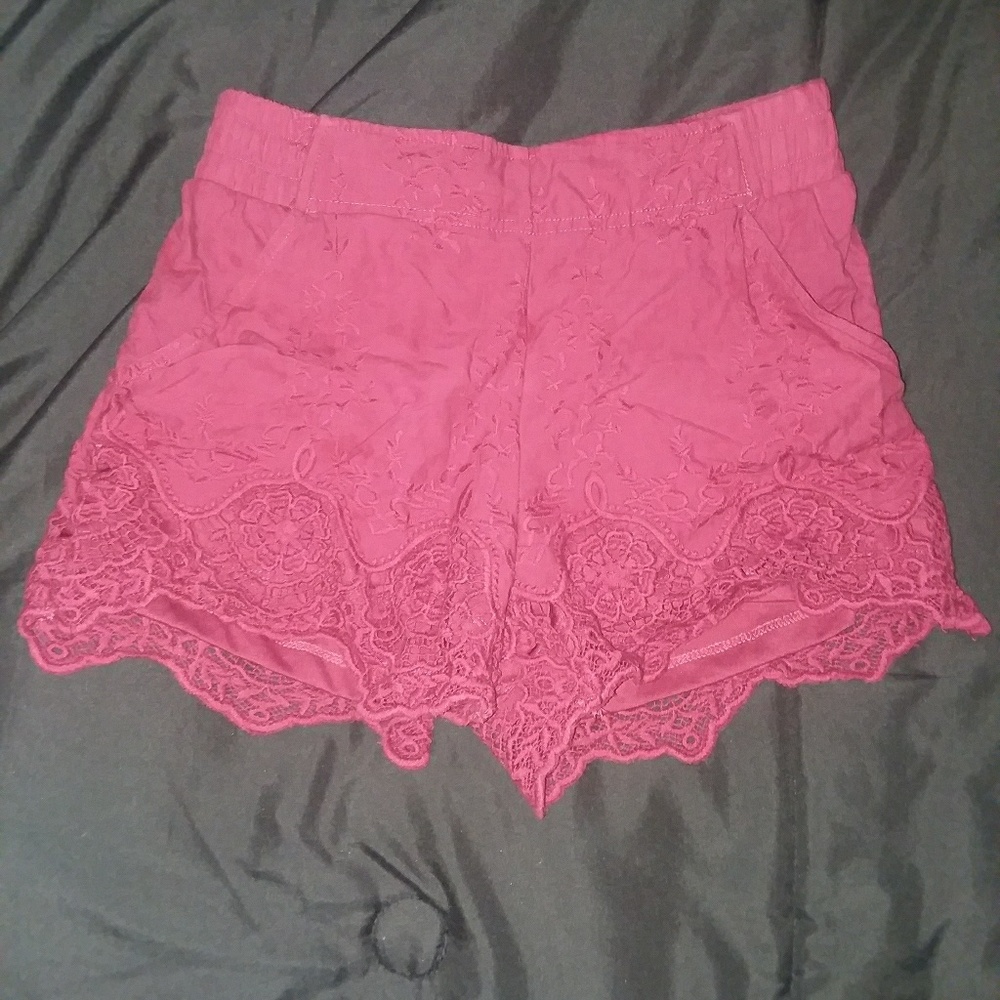 Xhileration pink shorts